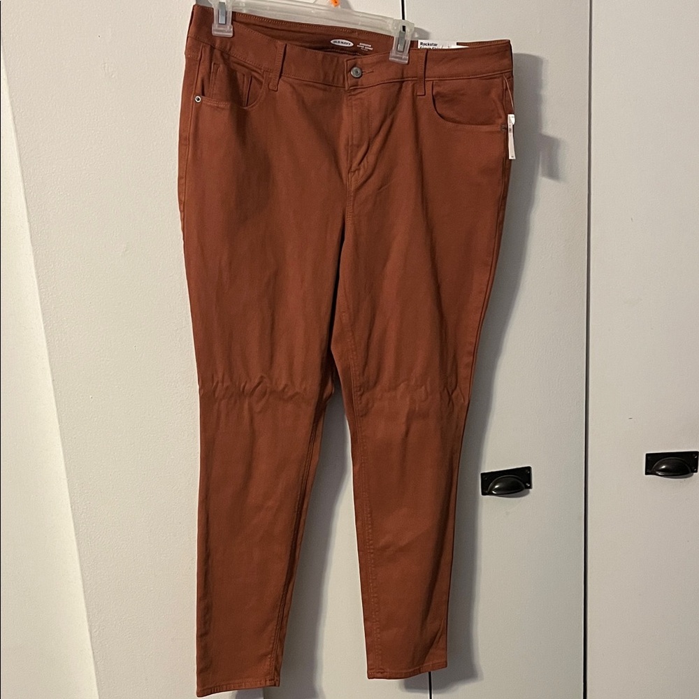 Old Navy Women's Rust Skinny Jeans